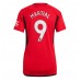 Tanie Strój piłkarski Manchester United Anthony Martial #9 Koszulka Podstawowej dla damskie 2023-24 Krótkie Rękawy